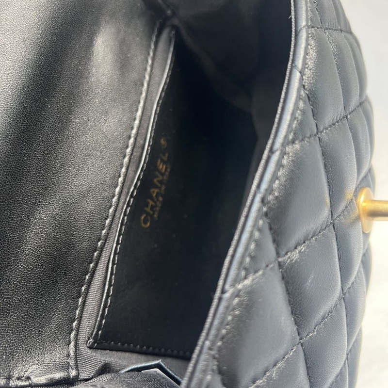 Ch**el top handle bags